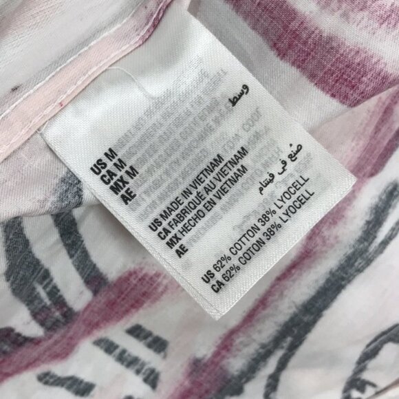 Inc Men's Graffiti Heart Printed Shirt - Picture 3 of 7